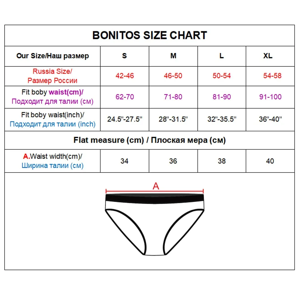 3 Pack Ladies Panties Lingerie Underwear Briefs Soft Underpants Plus Size High Waist Bikini Underwear