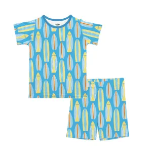 Aloha Surfboards Kids Short Pajama Set