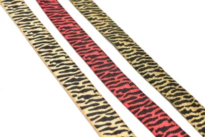 Assorted Tiger Print Elastic 0.63" - 1 Yard