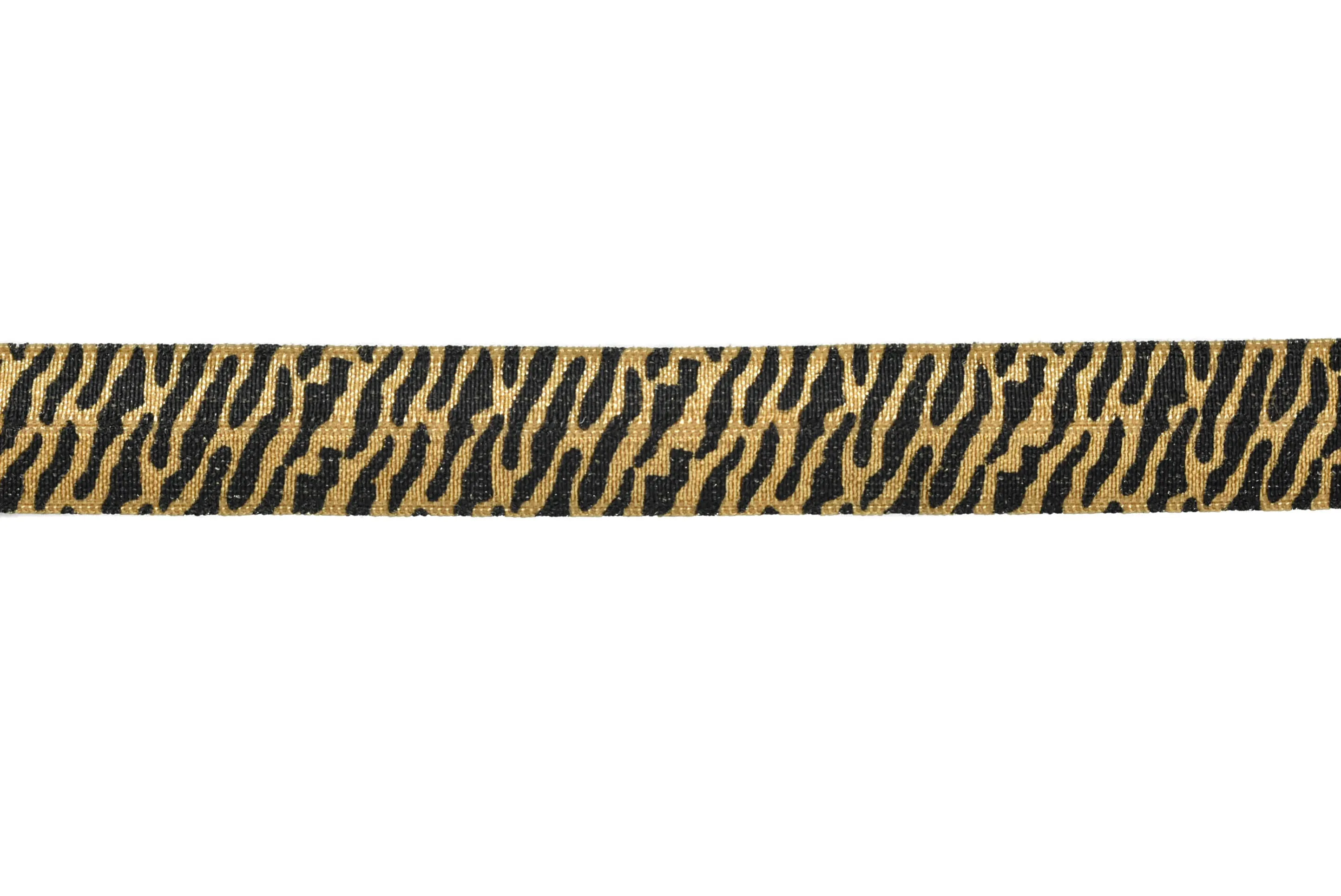 Assorted Tiger Print Elastic 0.63" - 1 Yard