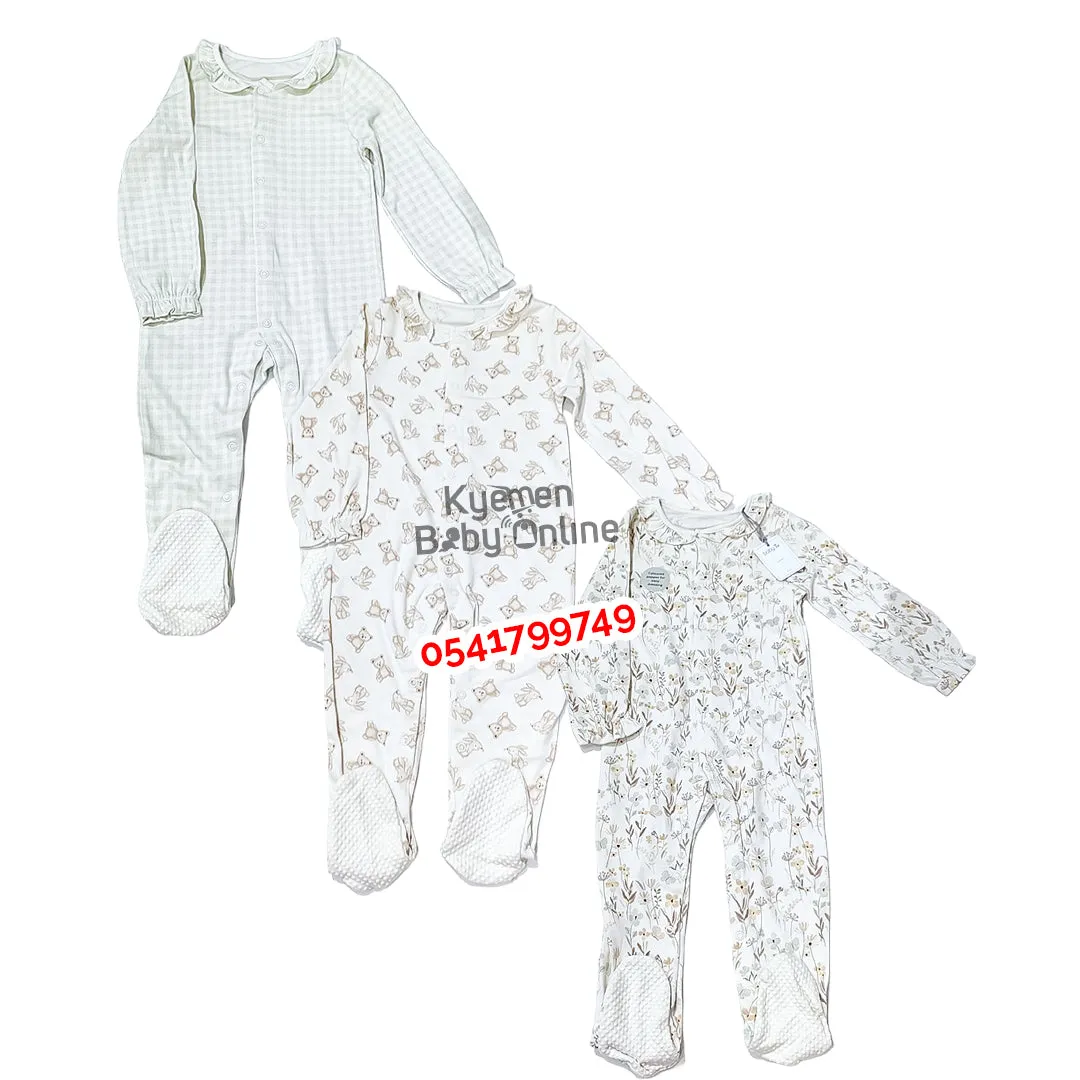 Baby Sleep Suit 3 Pieces (Baby Tu)