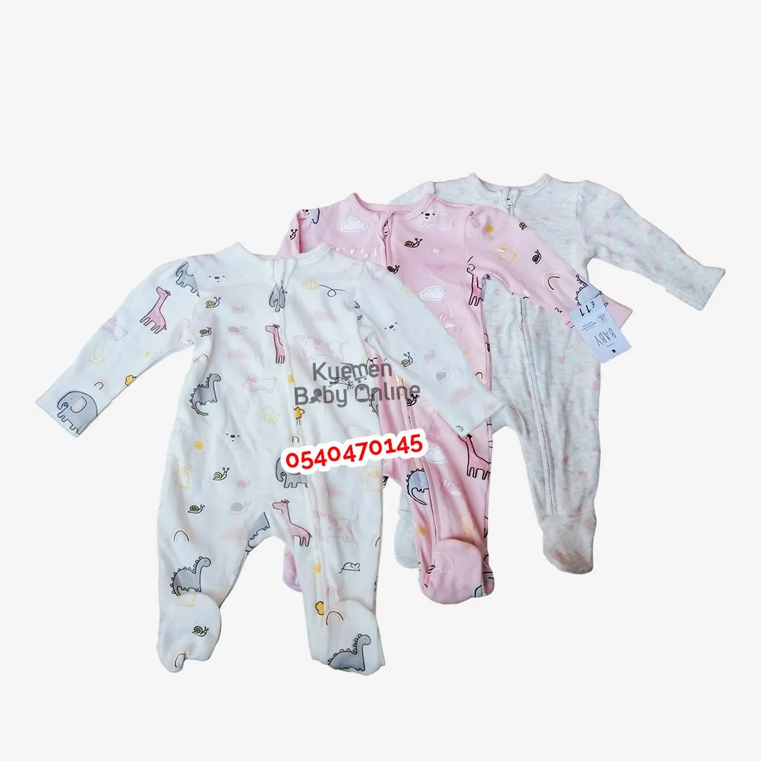 Baby Sleep Suit 3 Pieces (Baby Tu)