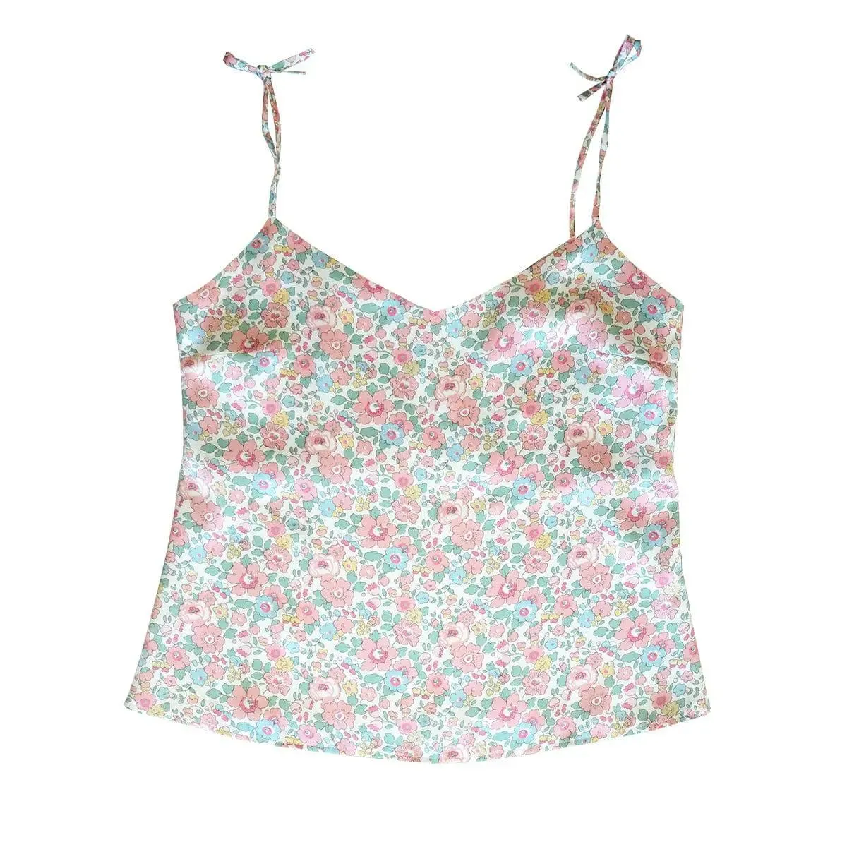 BETSY Liberty Women's Silk Camisole Top