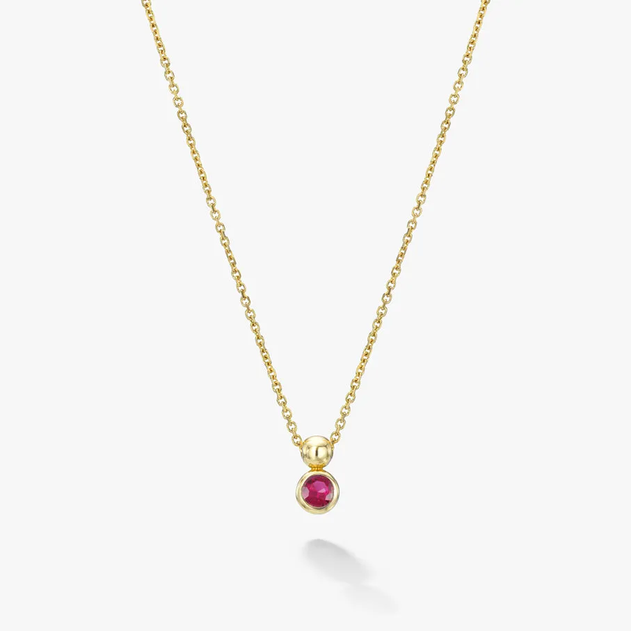 Birthstone Solo Necklace