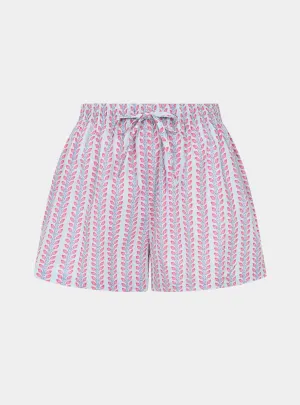 Blossom Stripe Women's Pyjama Shorts