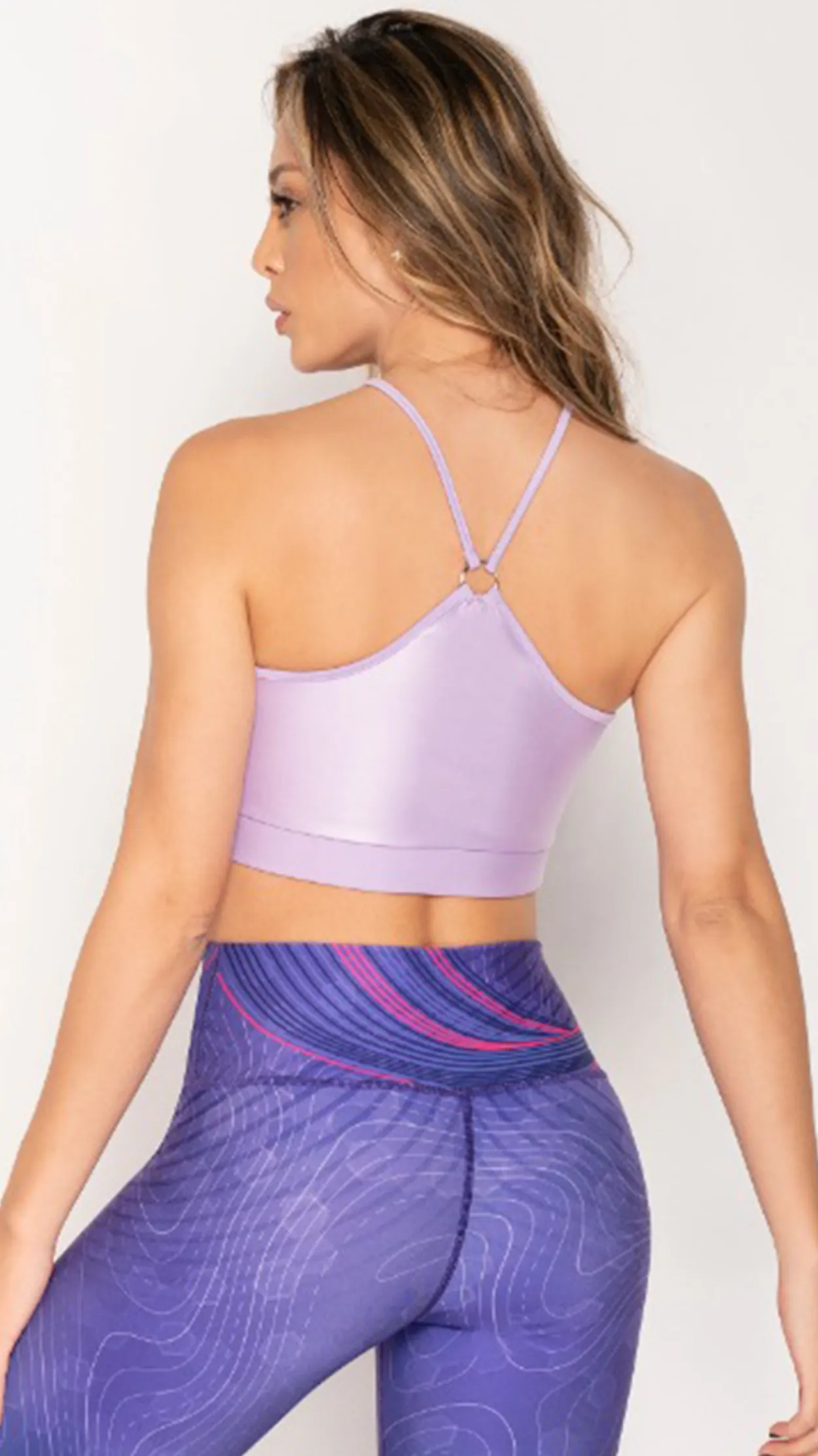 Brandfit Metallic Sport Bra