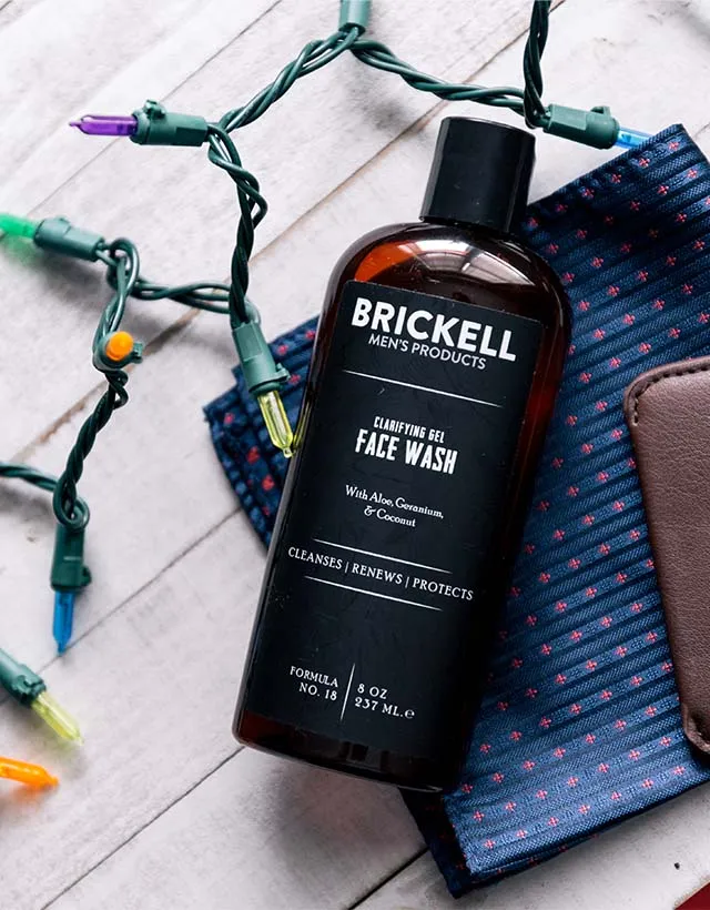 Brickell Men's Products - Men's Daily Face Cleanse Routine for Oily Skin