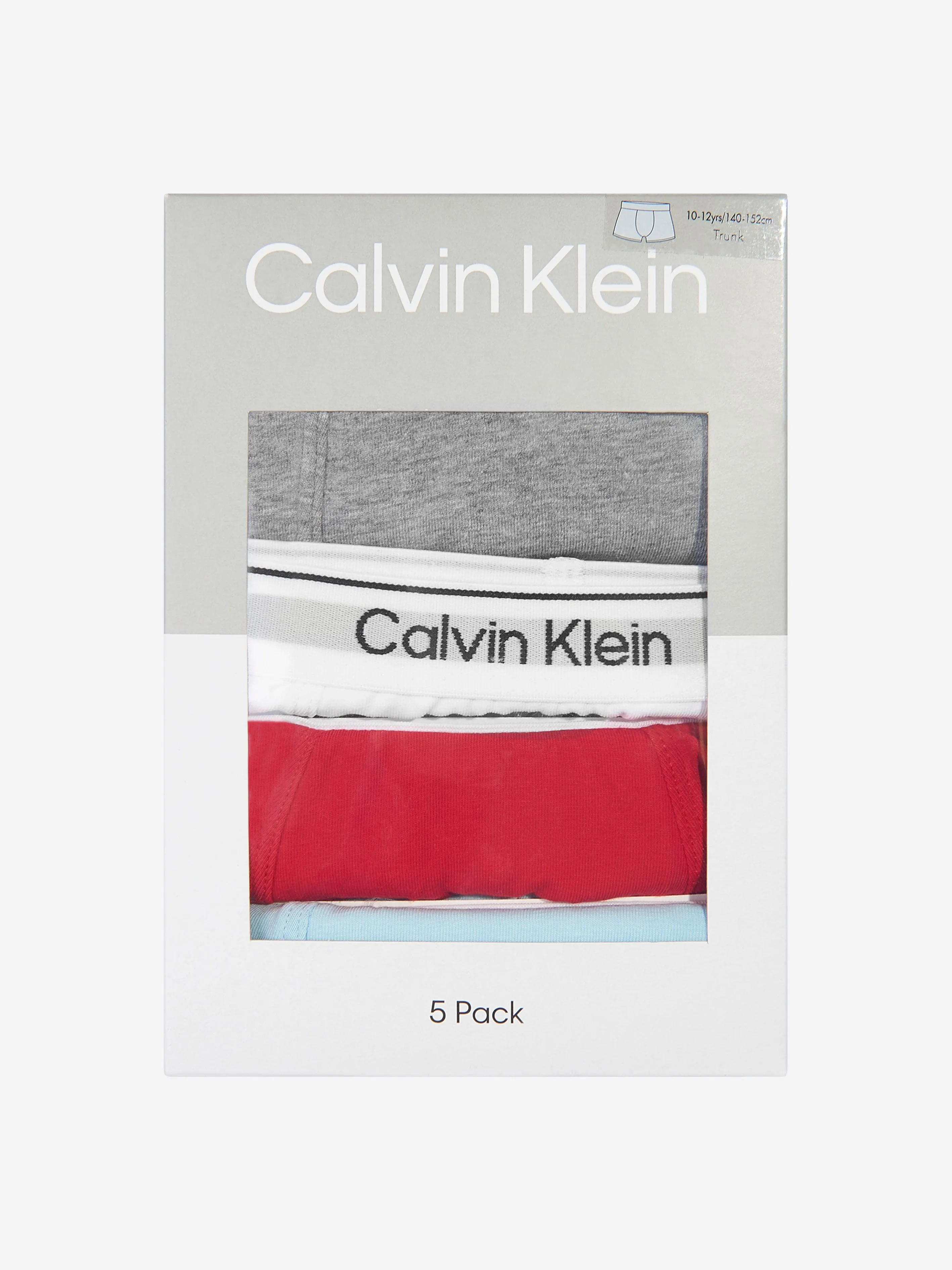 Calvin Klein Boys 5 Pack Boxer Shorts Set in Multicolour