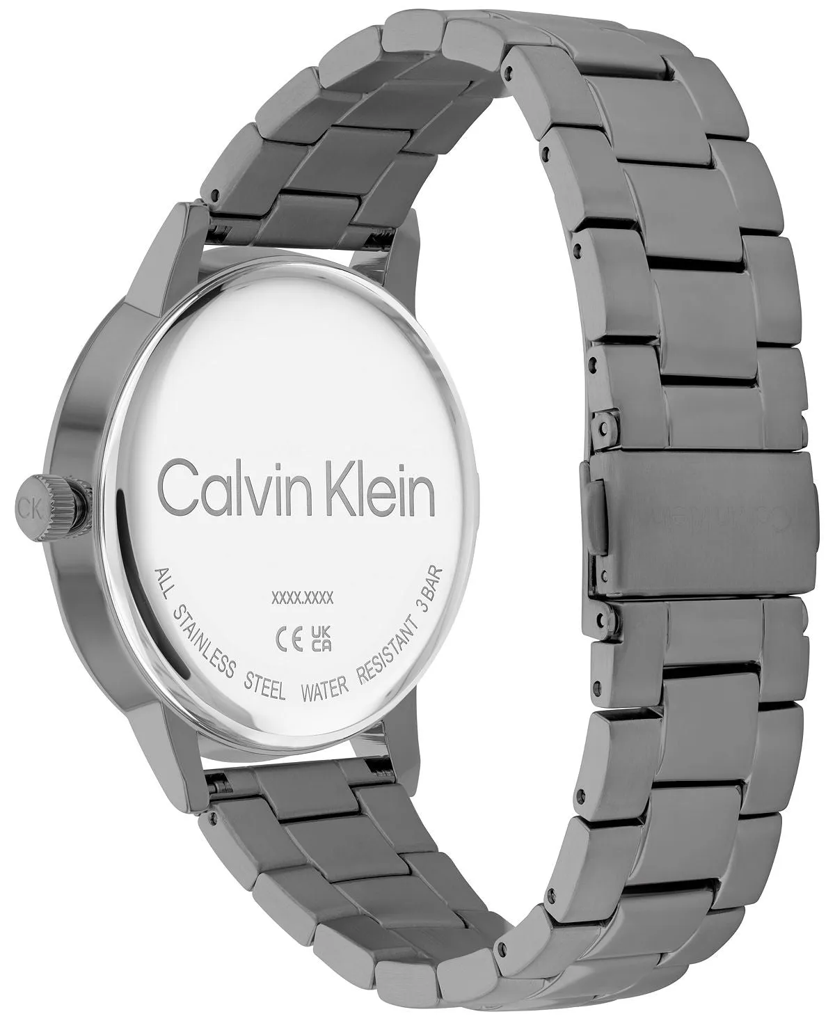 Calvin Klein Gray 43mm Stainless Steel Bracelet Watch