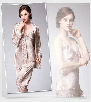 Cami Nightwear with Robe and Pant