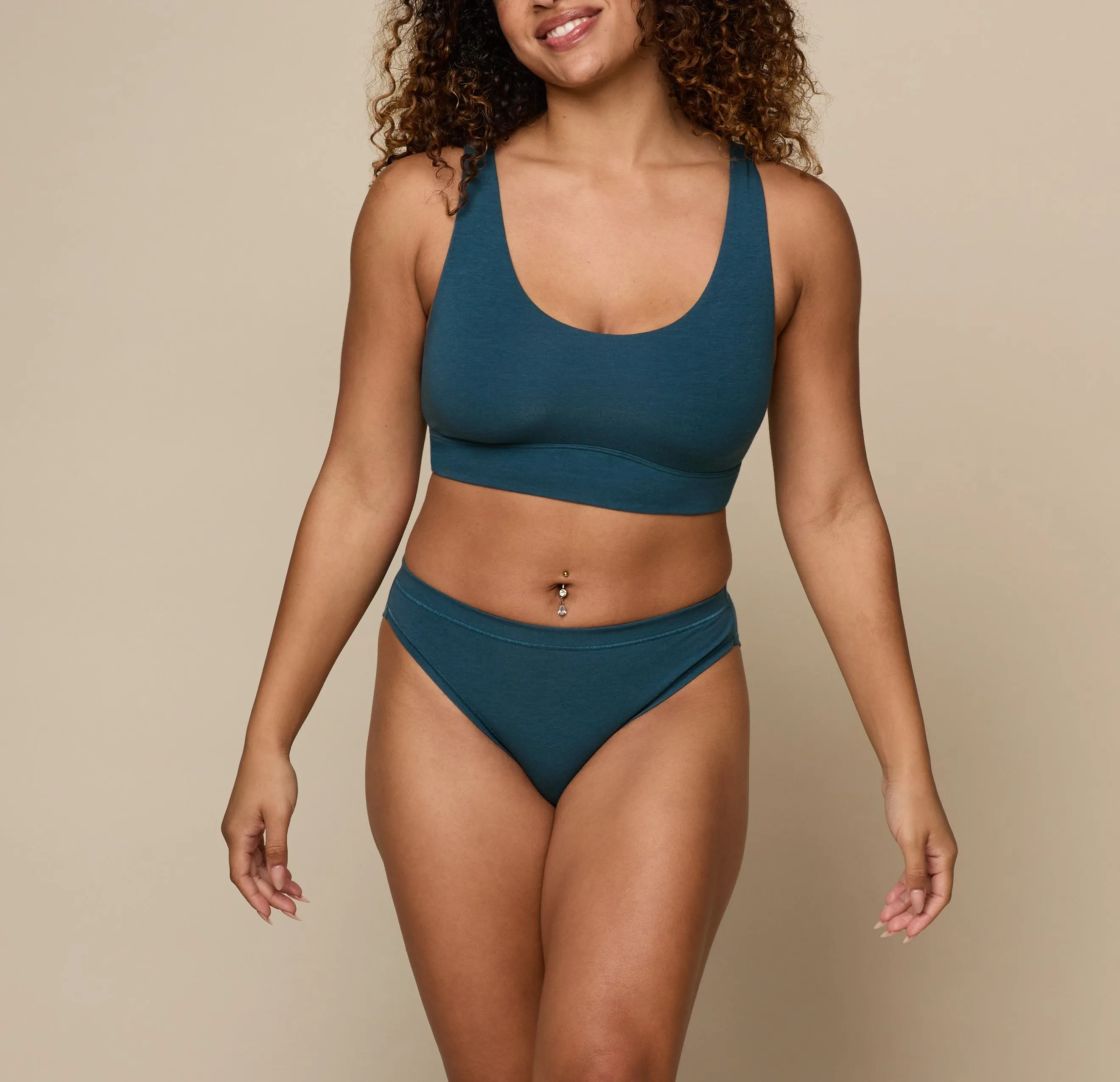 Cloud Cotton Bikini - Indigo