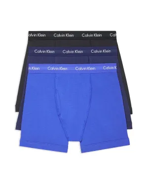 Cotton Stretch Moisture Wicking Boxer Briefs, Pack of 3 Calvin Klein