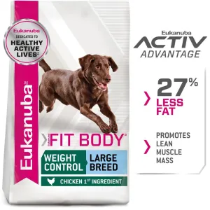 Eukanuba Fit Body Weight Control Large Breed Dry Dog Food