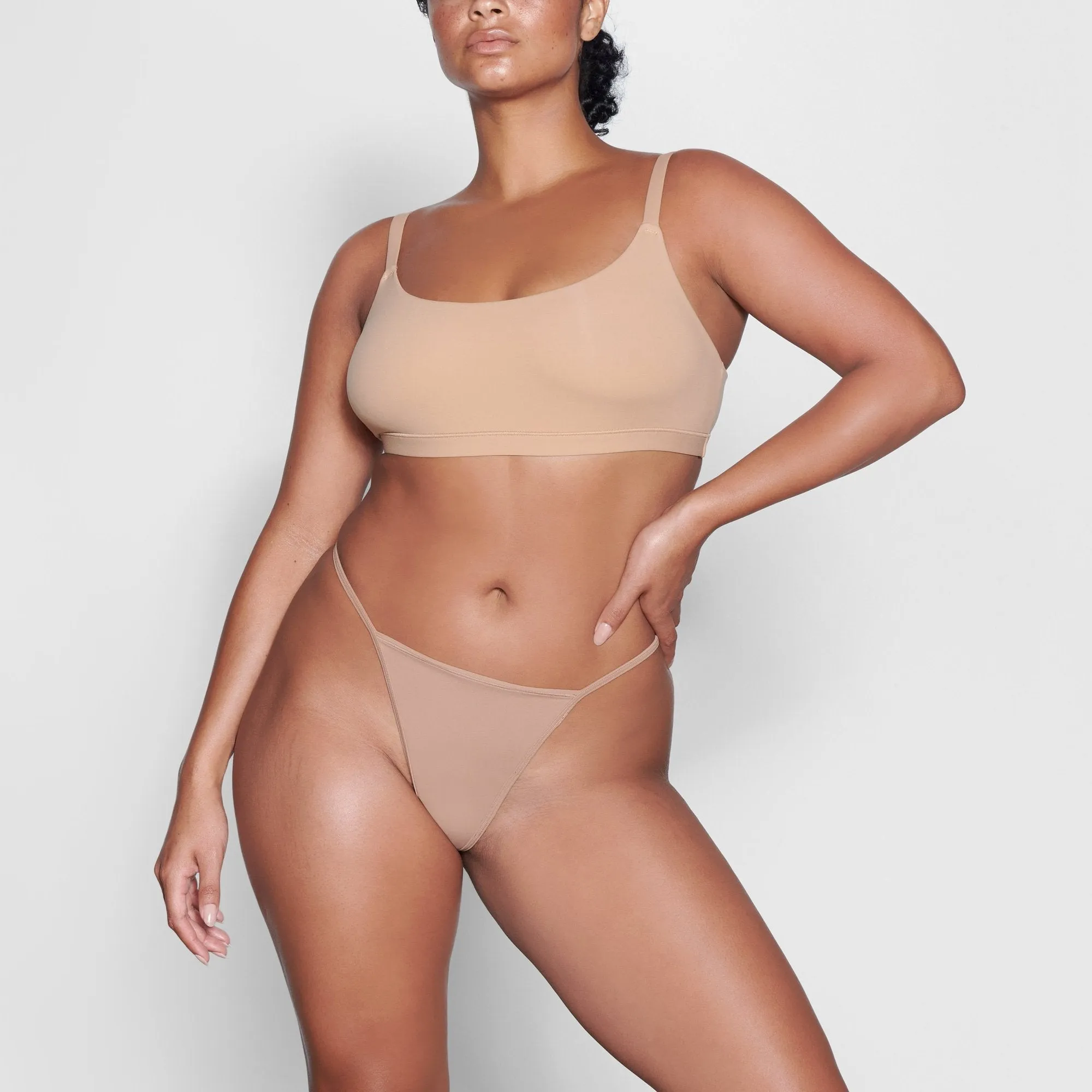 FITS EVERYBODY T STRING THONG | OCHRE