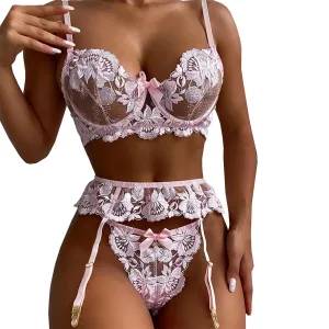 Floral Pushup Lingerie