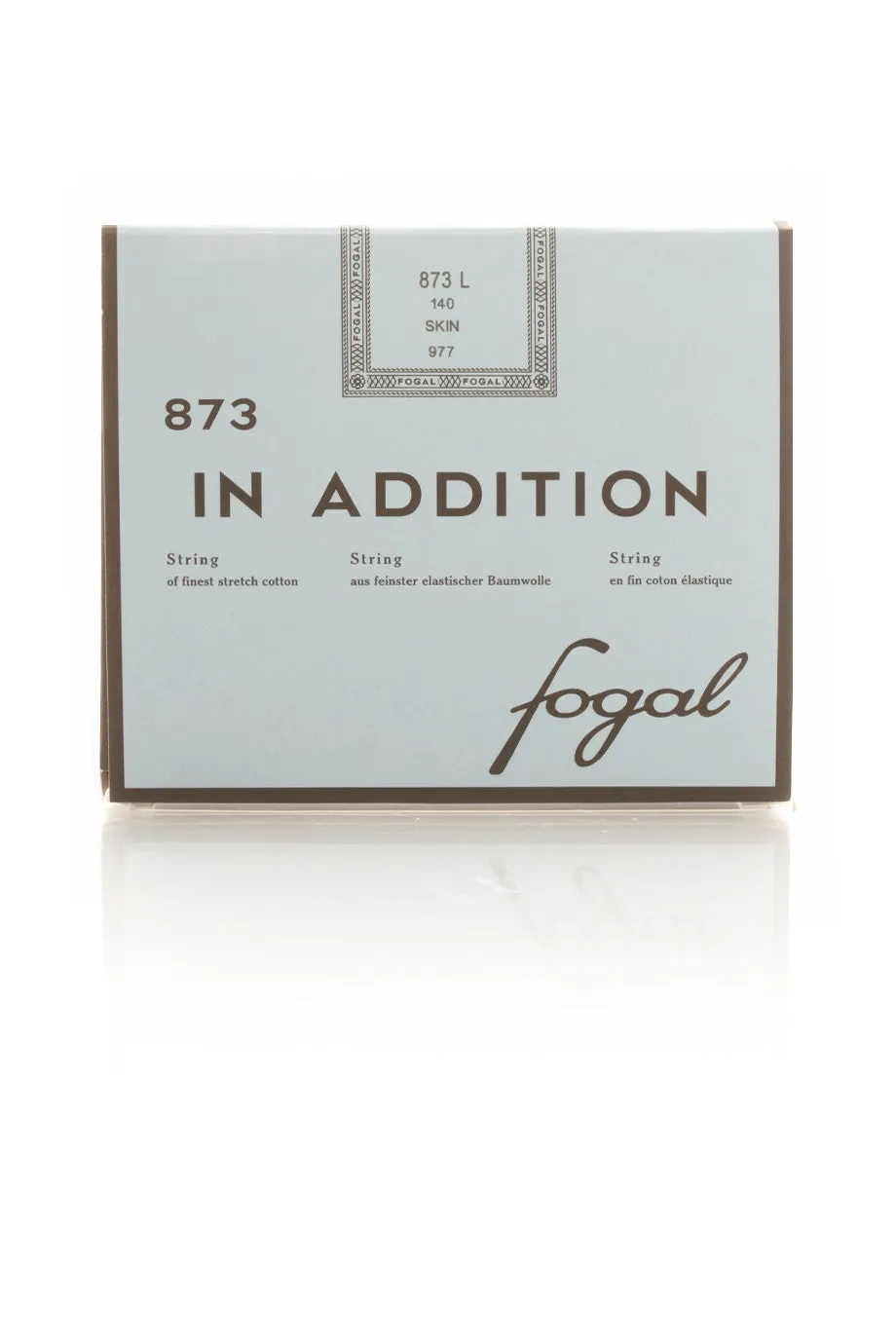 FOGAL 873 IN ADDITION String 210 Noir Black