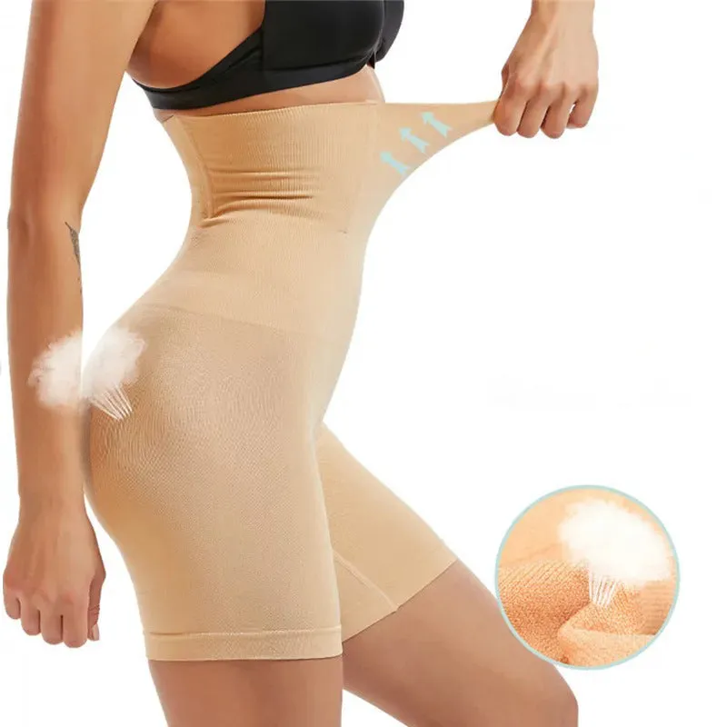 High Waist Seamless Tummy Control Body Shaper Panties