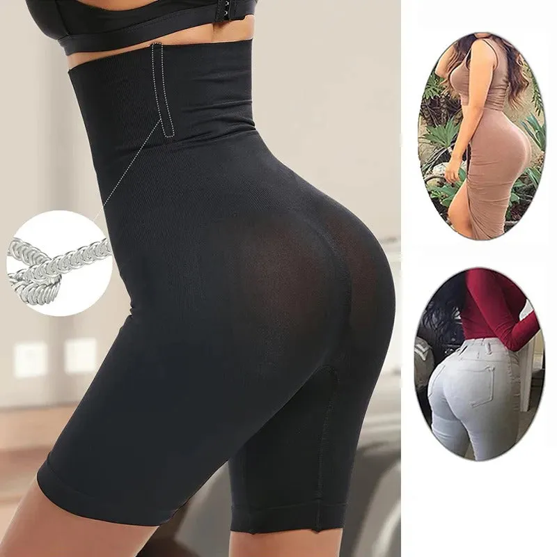 High Waist Seamless Tummy Control Body Shaper Panties