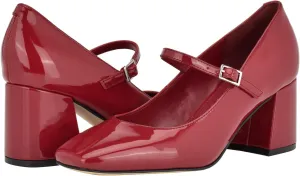 Jatlee Calvin Klein Shoes, Dark Red Patent