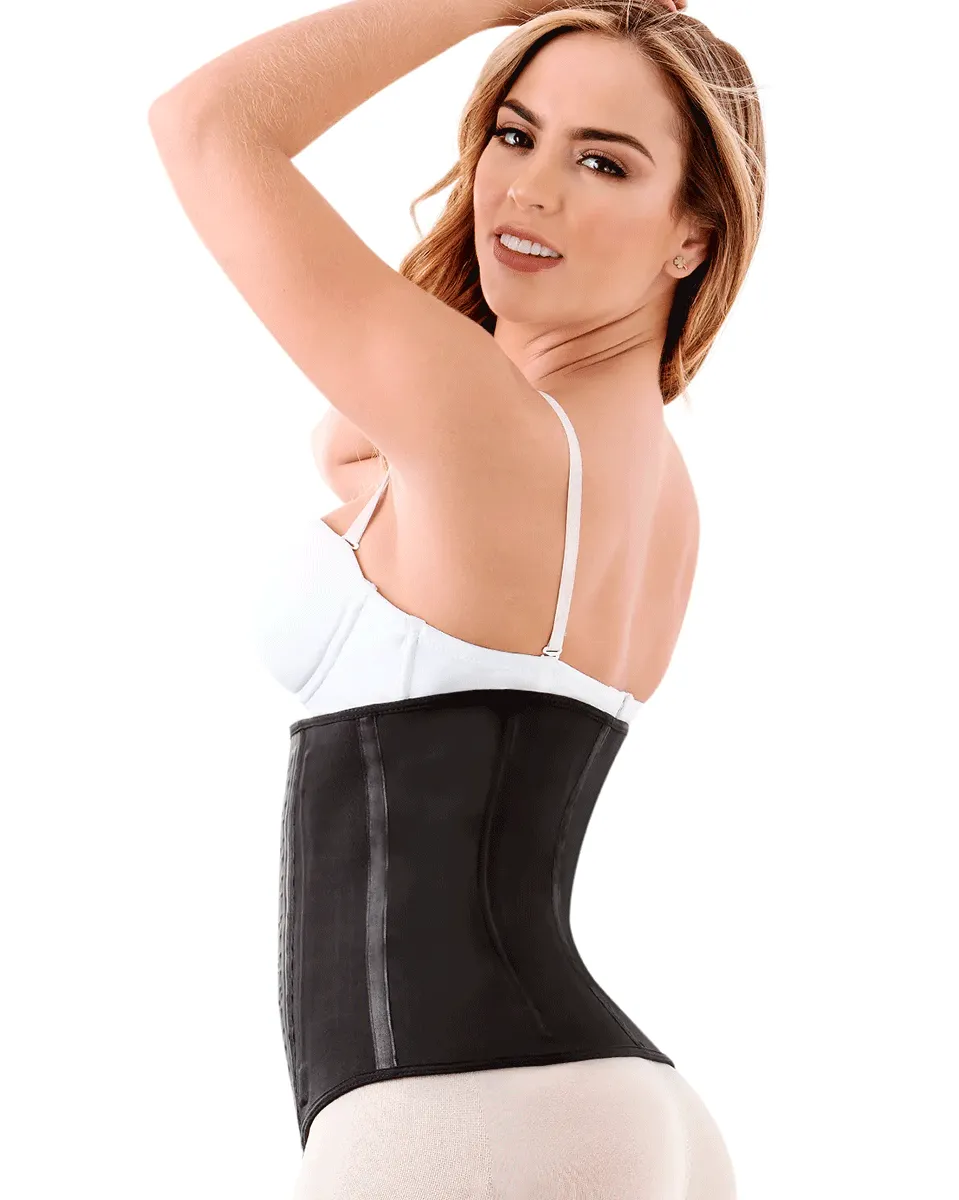 Laty Rose Latex Waist Trainer Cincher 3 Rows Of Hooks