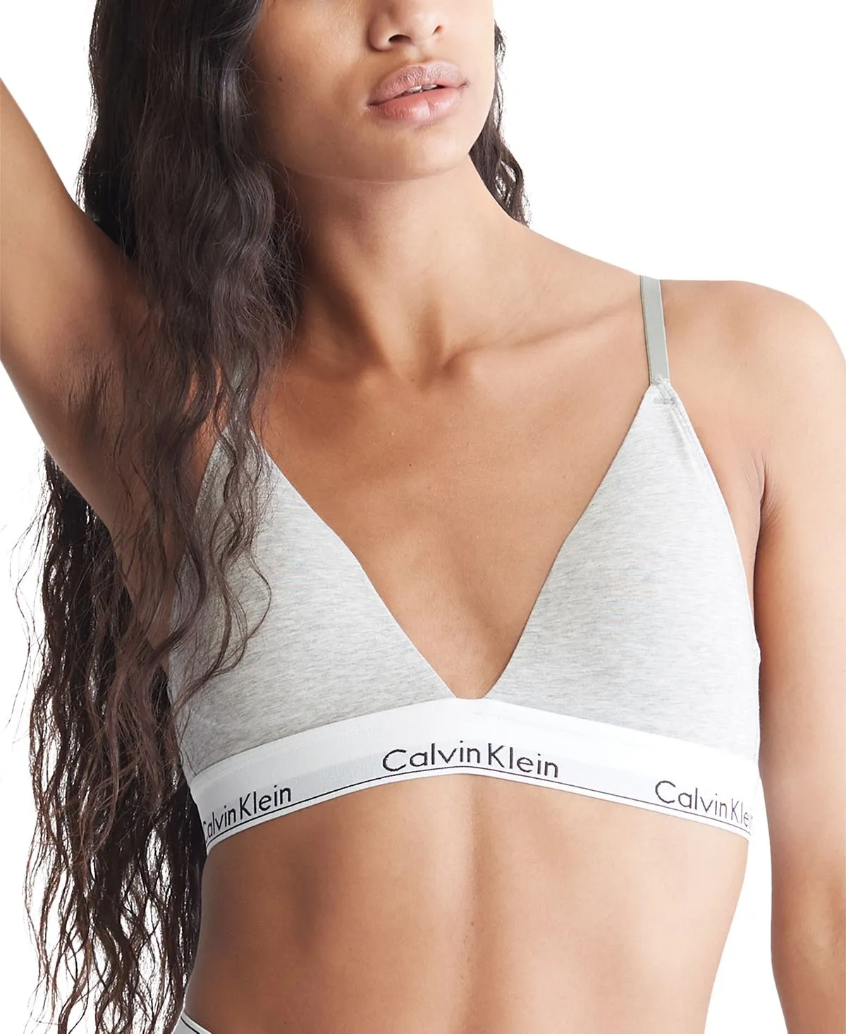 Lightly lined triangle bralette QF5650 Calvin Klein