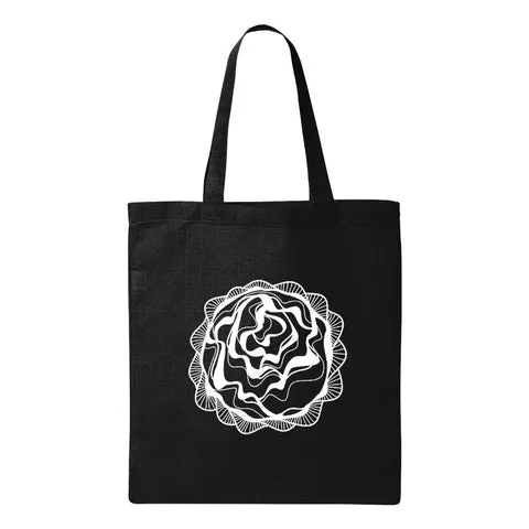 Logo Black Shopper Bag Black