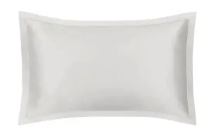 Mayfairsilk Oyster Grey Oxford Pure Silk Pillowcase