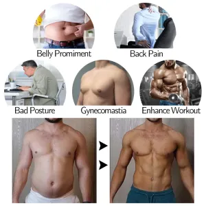 Men's Body Shaper Vest: Slimming & Tummy Control