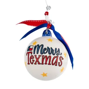 Merry Texmas Blue Bonnet Ornament