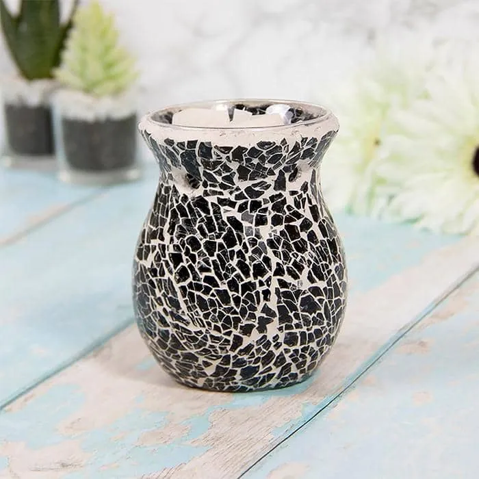 Mosaic Oil Warmer Black Small