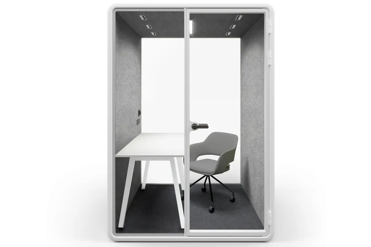 Nest Room Booth with Quadro A Table [Echo Panel]