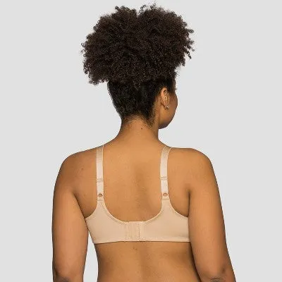 New - Vanity Fair Womens Beauty Back Full Figure Underwire Minimizer 76080 - DAMASK NEUTRAL - 36C