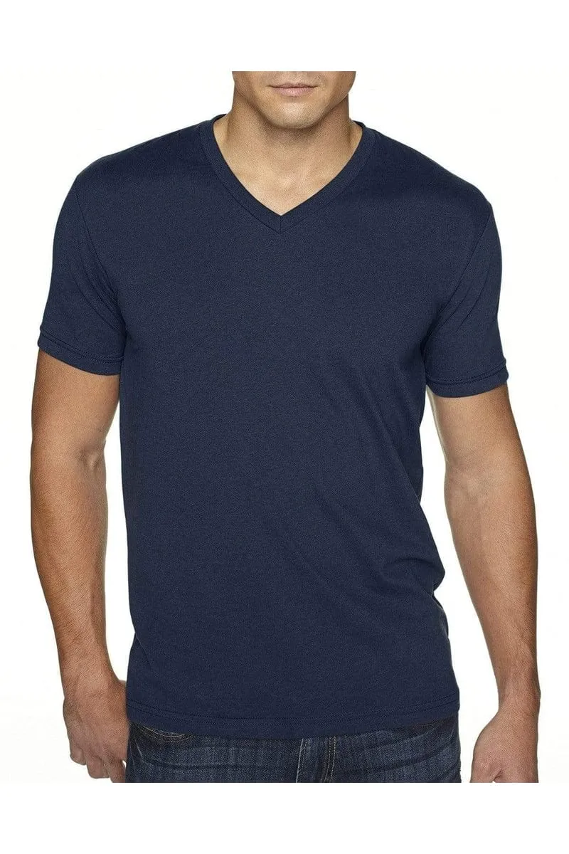 Next Level 6440: Men's Sueded V- Neck T-Shirt