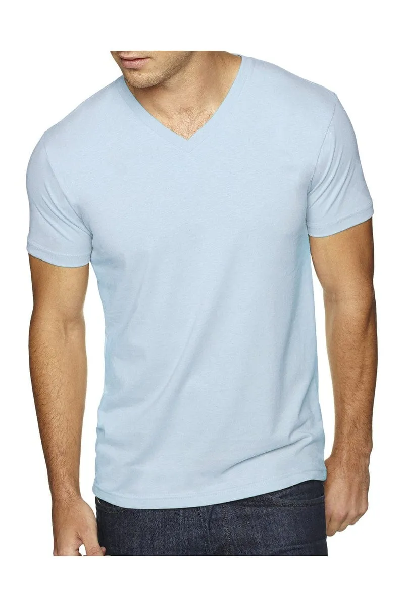 Next Level 6440: Men's Sueded V- Neck T-Shirt