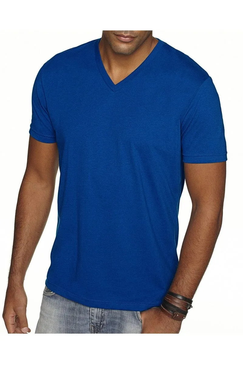 Next Level 6440: Men's Sueded V- Neck T-Shirt