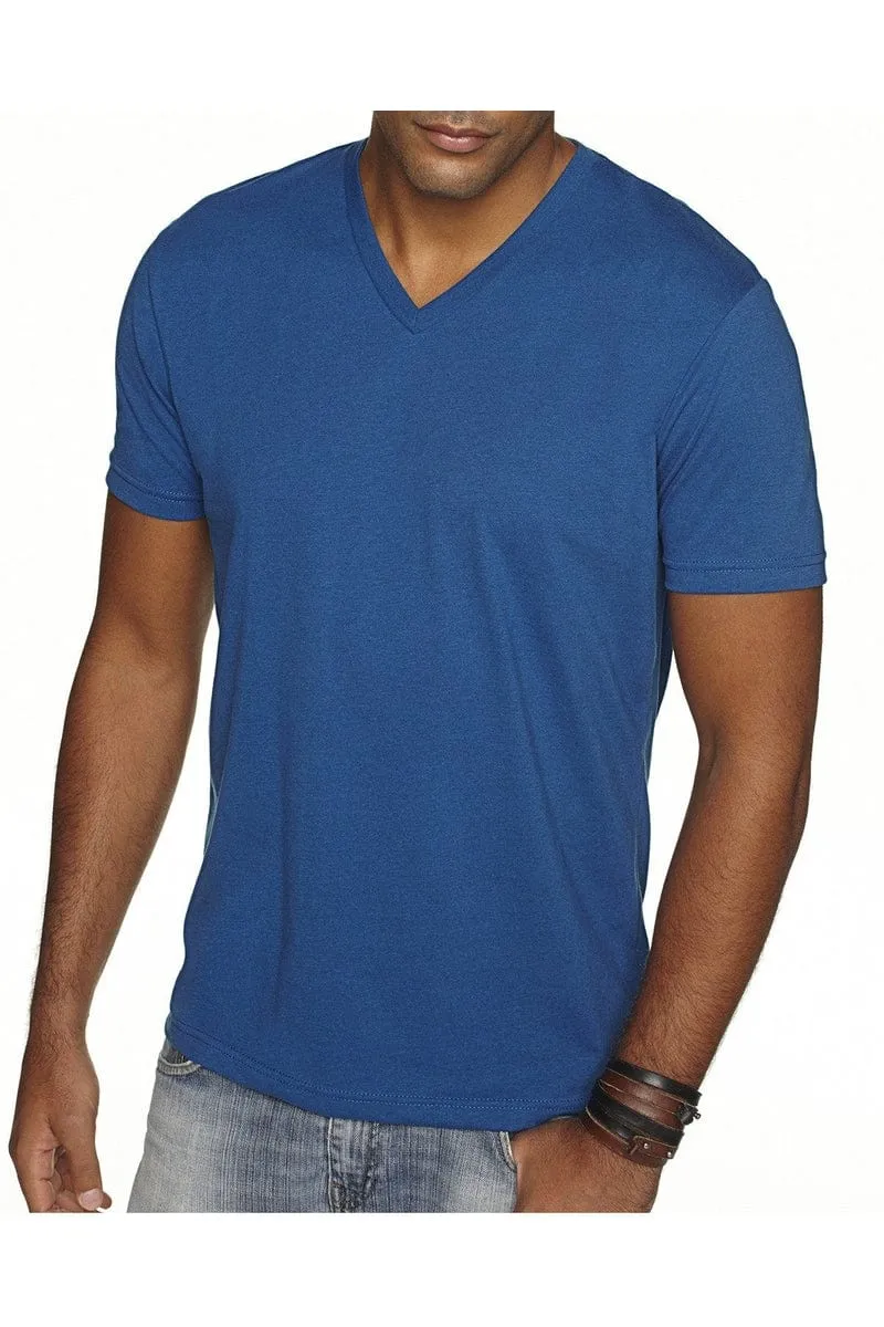 Next Level 6440: Men's Sueded V- Neck T-Shirt