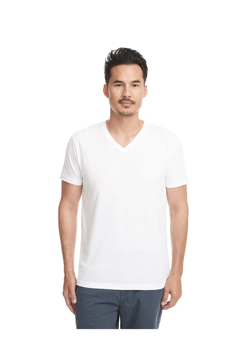 Next Level 6440: Men's Sueded V- Neck T-Shirt