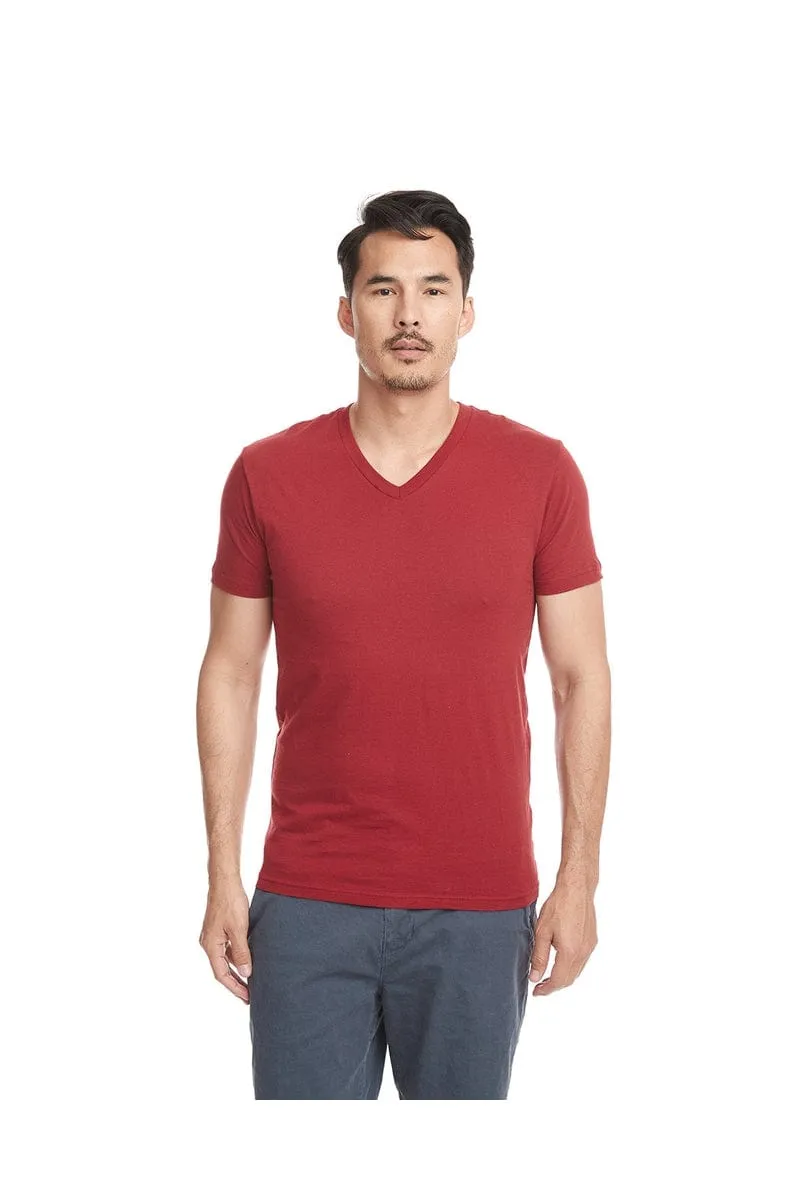 Next Level 6440: Men's Sueded V- Neck T-Shirt