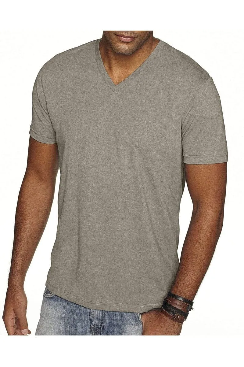 Next Level 6440: Men's Sueded V- Neck T-Shirt