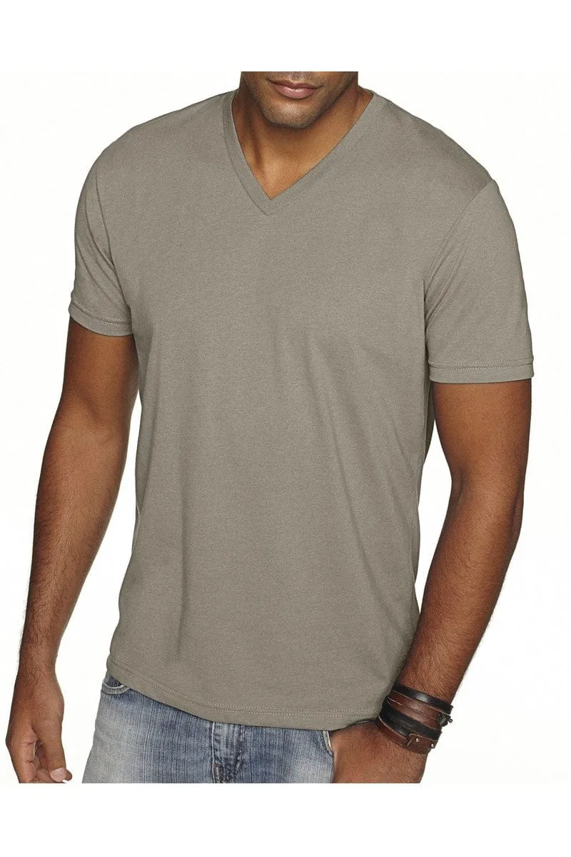 Next Level 6440: Men's Sueded V- Neck T-Shirt