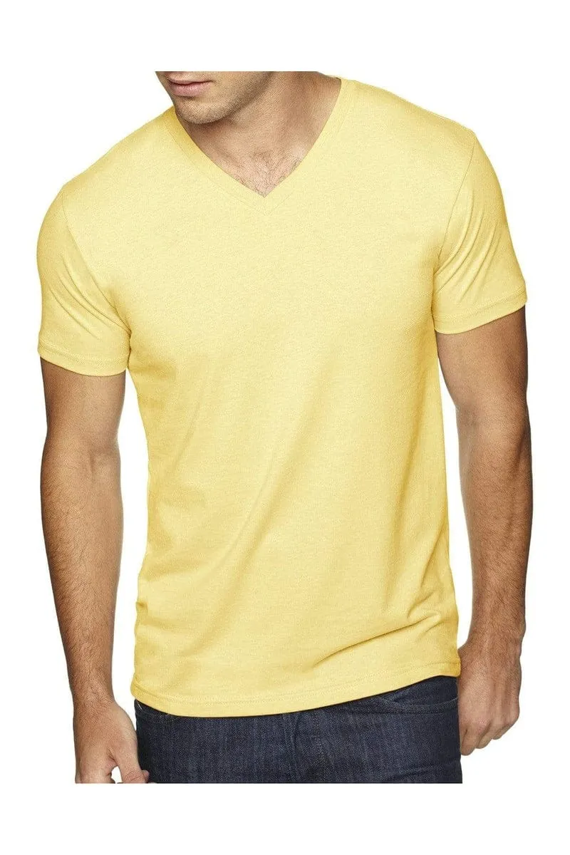 Next Level 6440: Men's Sueded V- Neck T-Shirt