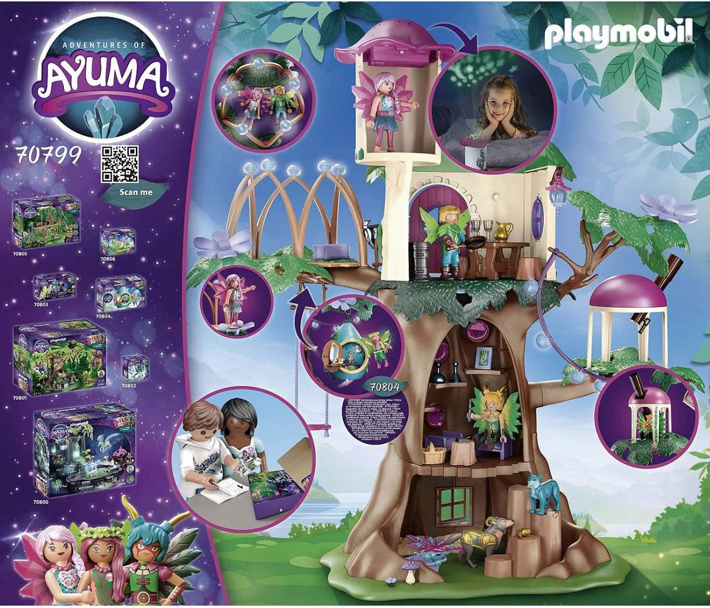 Playmobil Adventures of Ayuma - Community Tree