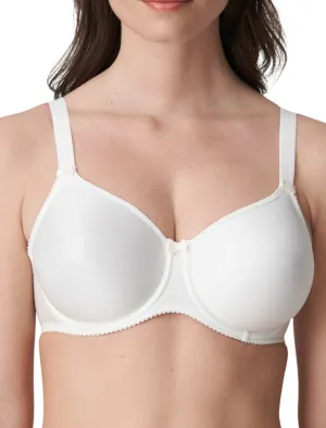 PrimaDonna Satin Seamless Full Cup Non Padded Underwire Bra, Natural | PrimaDonna T-Shirt Bra