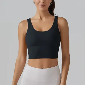 Sajiero Tank Pushup Sports Bra