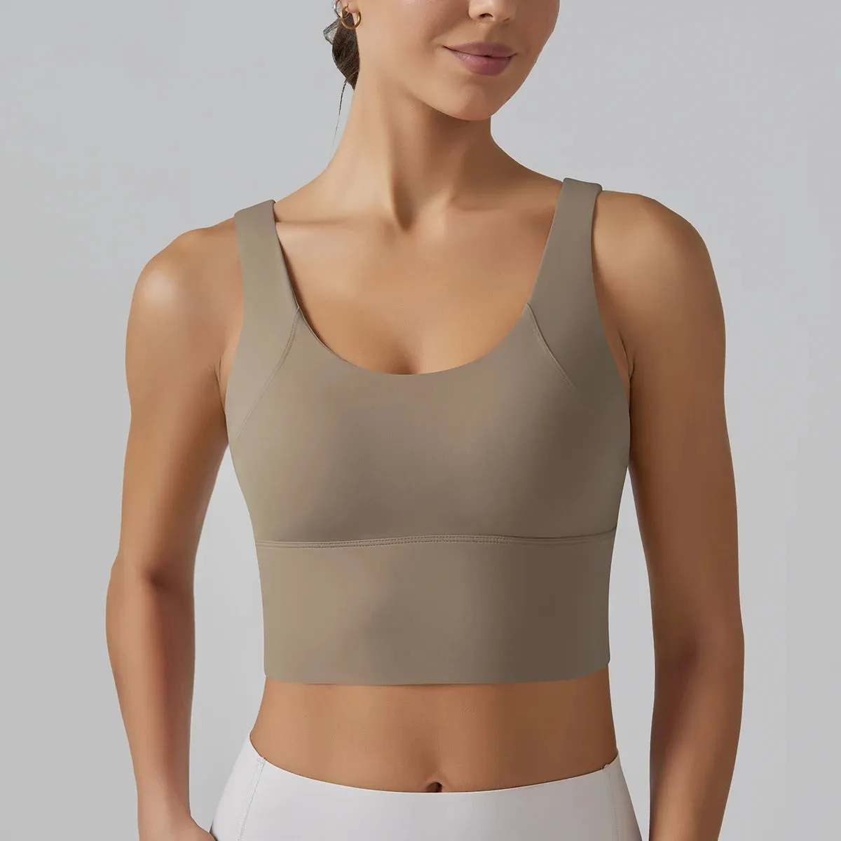 Sajiero Tank Pushup Sports Bra