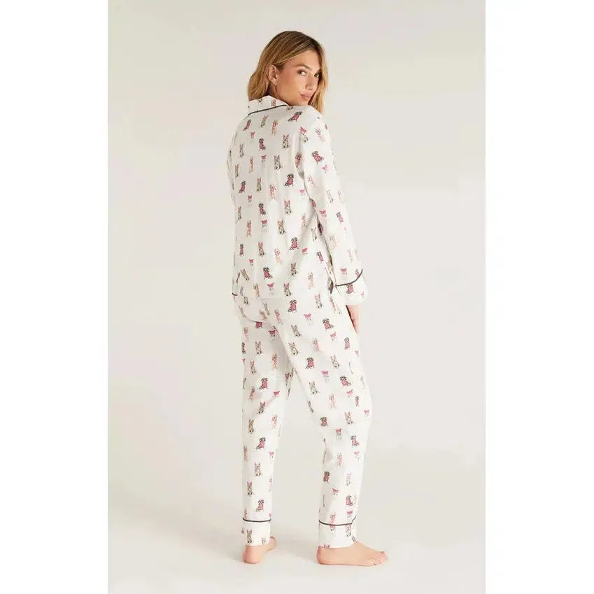 SLEEP ALL DAY PUP PJ SET