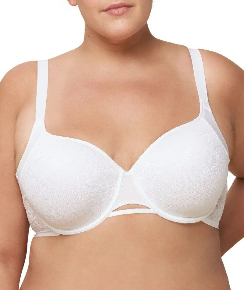 Triumph Airy Sensation Spacer T-Shirt Bra - White