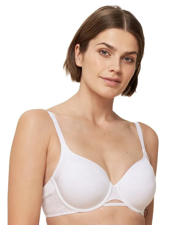 Triumph Airy Sensation Spacer T-Shirt Bra - White