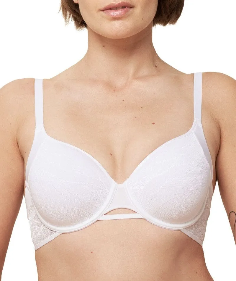 Triumph Airy Sensation Spacer T-Shirt Bra - White