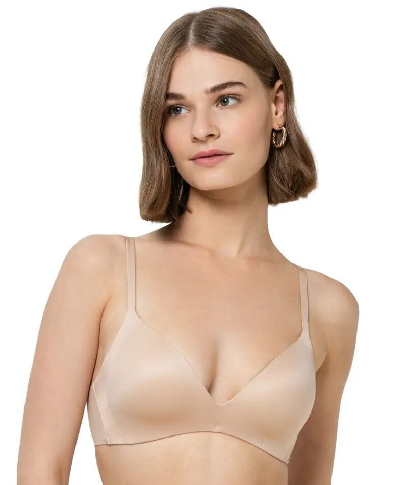 Triumph Body Make-up Soft Touch Padded Wire-free Bra - Neutral Beige